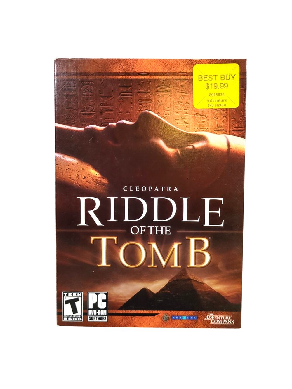 Cleopatra: Riddle of the Tomb PC Game 2008 Brand New Sealed Puzzle DVD-ROM